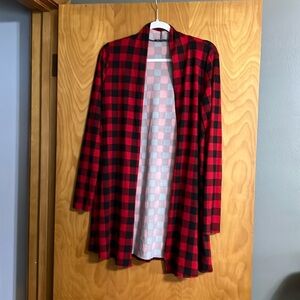 Buffalo Plaid Red and Black size small. NWOT